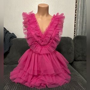 Pink dress